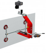 Préhenseur à 4 ventouse pour vitrage 250 kg - Basculement 180° horizontal