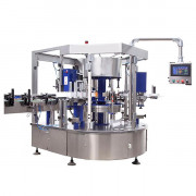 Etiqueteuse automatique rotative - ?tiquetage multiformat - Cadence 12 000 contenants/heure