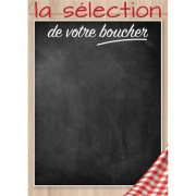 ?tiquette ardoise pour boucherie