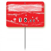 Etiquette boucherie palette de porc