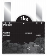 ?tiquette grandes pattes pour fruits et légumes - 15 x 10 cm ou 20 x 15 cm