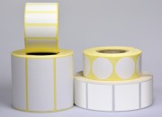 Etiquette vierge pour imprimante