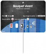 ?tiquette poissonnerie pique inox