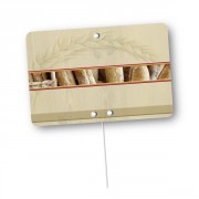 Etiquettes pour boulangerie - Avec ou sans roulette - Pique inox ou grandes pattes