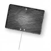 Etiquettes prix pour tous commerces - Pique inox- Neutre