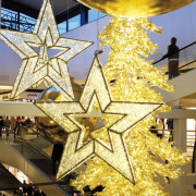 Etoile lumineuse 3D pour décoration de noël