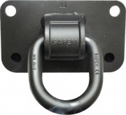 Etrier d'arrimage avec Frein-ressort de maintien en position