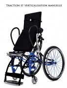 Fauteuil roulant verticalisateur