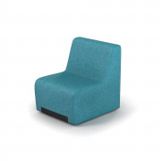 Fauteuil ruby 1 place sans accoudoir