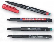 Feutres effaçables à l'alcool