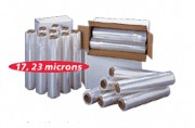 Film étirable pour palette 15 à 30 mi - Dim. L450 mm x l200 ou 300 m