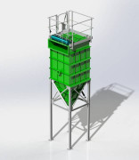 Filtre dépoussiéreur à cartouches CP - Débit à partir de 100 m³/h