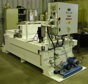 Filtre gravitaire plan à déroulement de papier