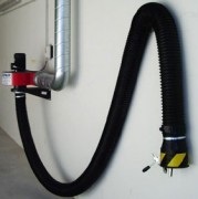 Flexible pour aspirateur industriel résistant aux produits chimiques