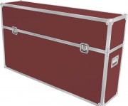 "Flight case pour écran plat 65"" - Dim. L1550 x l350 x H900 mm"
