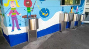 Fontaine à eau pour établissement scolaire