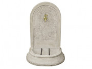 Fontaine murale en pierre reconstituée pour façade