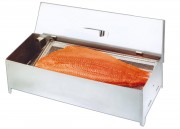 Fumoir à saumon en acier inox