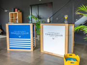 Mobilier événementiel et support de communication en bois PEFC certifié