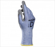 Gants de manutention Mapa KRYTECH 586 - Taille 9 ou 10 - Résistant aux coupures - 12 Paires - Gris, bleu