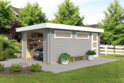 Garage en bois pour jardin