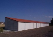 Garage préfabriqué en béton multiplaces
