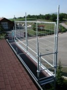 Garde-corps grillagé