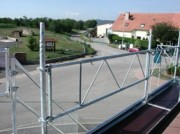 Garde corps pour échafaudage sur mesure