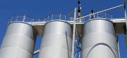 Garde corps pour silos en aluminium 