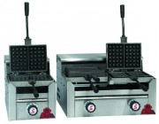 Gaufrier à gaz - 4 pièces - 24 alvéoles - Débit 30 gaufres/h