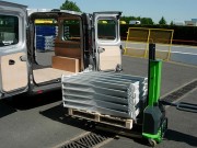 Gerbeur embarqué 500 kg - Hauteur 1200 mm