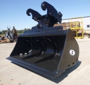 Godet curage inclinable pelles 1 à 50 tonnes