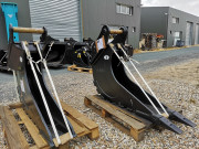 Godet canalisation pour tranchée étroite - pelle 1 à 40 tonnes