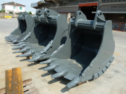 Godet XHD pour carrière - pour pelles 30 à 120 tonnes