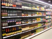 Gondole murale pour magasin