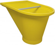 Goulotte de départ avec barre métallique