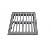 Grille plate caniveau avec cadre C250