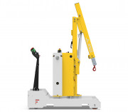 Grue électrique à bras rétractable - Capacité 250 kg - Rotation 270°