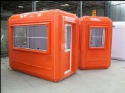Guérite préfabriquée en polyester - Dim. de 2 à 48 m²