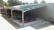 Hangar en kit monopente 190m²