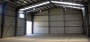 Hangar modulaire anticyclonique en acier galvanisé - Portée 5 à 20 m - Ht. 3 à 6 m