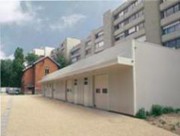 Hangar stockage marchandises industrielles