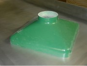 Hotte aspirante industrielle en polyester