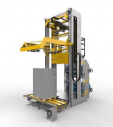 Housseuse rétractable automatique - 180 demies palettes/heure