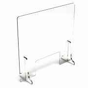 Paroi en plexiglas autoportante