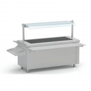 ?lot central avec plaque vitrocéramique