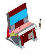 Inclineur de caisse 80° avec balise lumineuse
