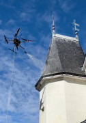 Inspection de toiture par drone