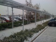 Installation allée couverte