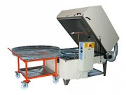 Installation de lavage en milieu aqueux par aspersion